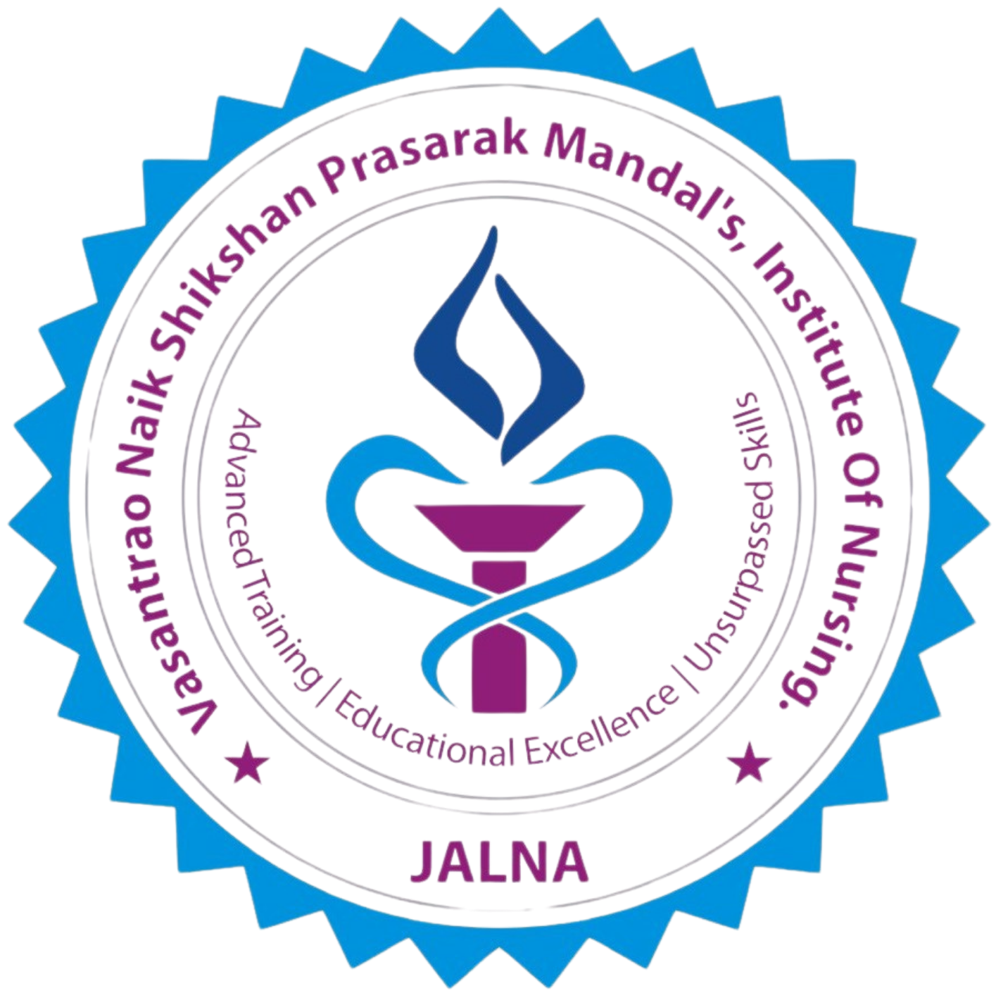 Vasantrao Naik Institute of Nursing college emblem